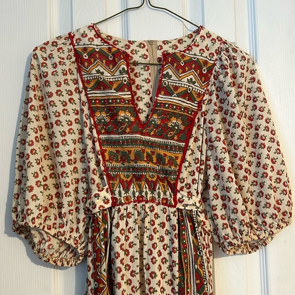jody Dresses & Skirts - Vintage 1970s Boho Peasant Dresss